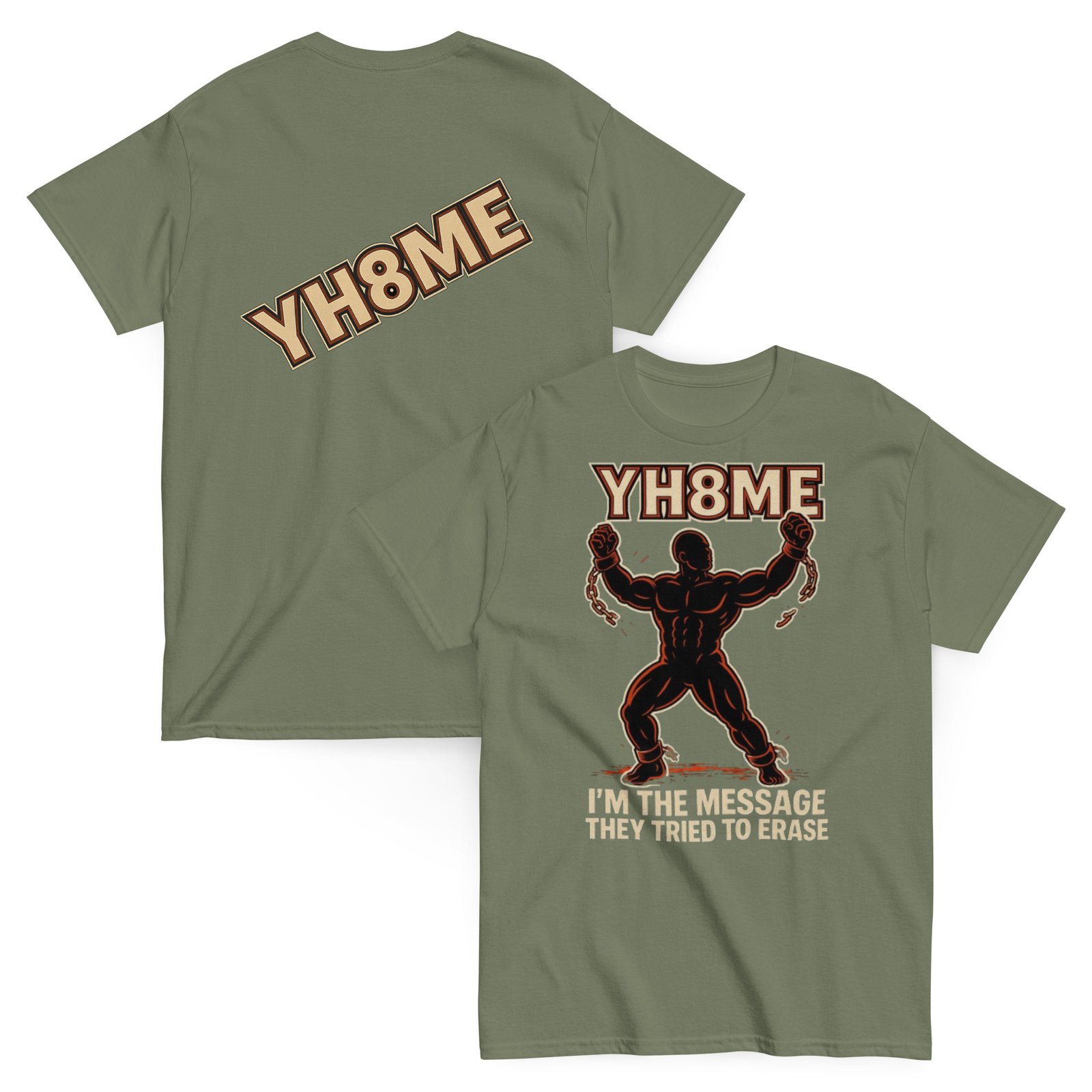 unisex-classic-tee-military-green-front-and-back-6841e0e0e53fd.jpg